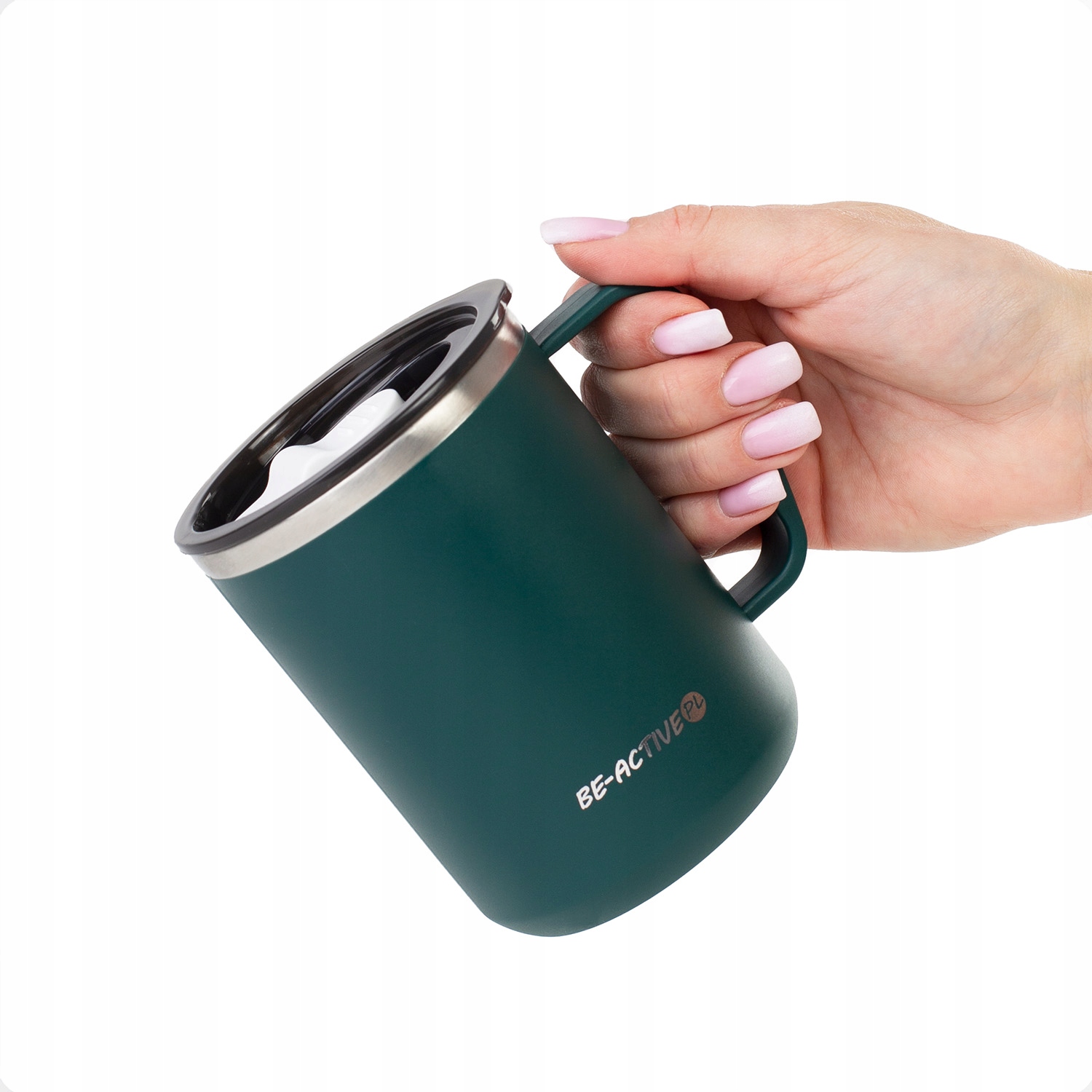 KUBEK TERMICZNY TERMOS NA KAWĘ HERBATĘ NAPÓJ PODRÓŻNY DUŻY 500ML Pojemność 500 ml