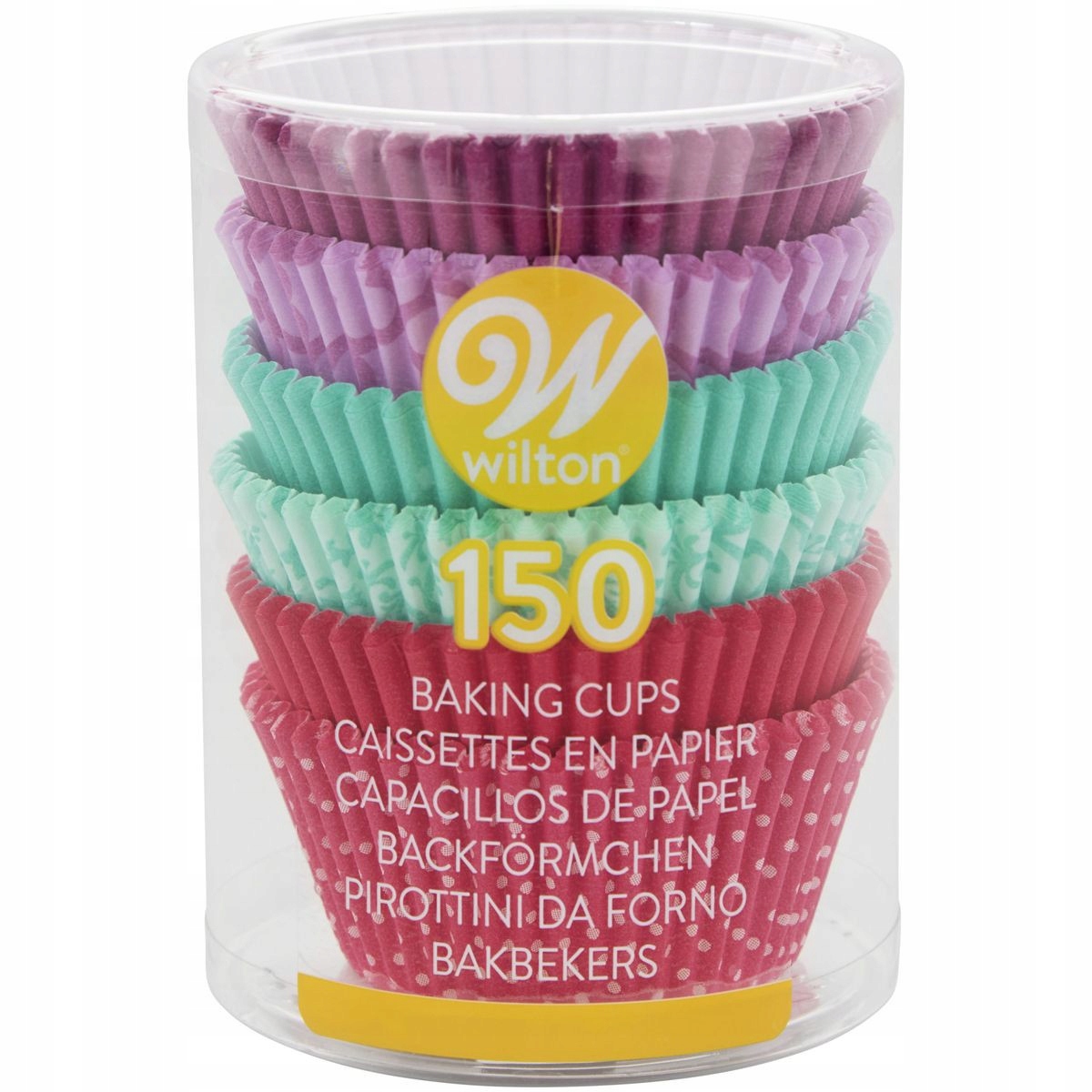 

Papilotki do muffinek Wilton kolorowy mix, 150 szt