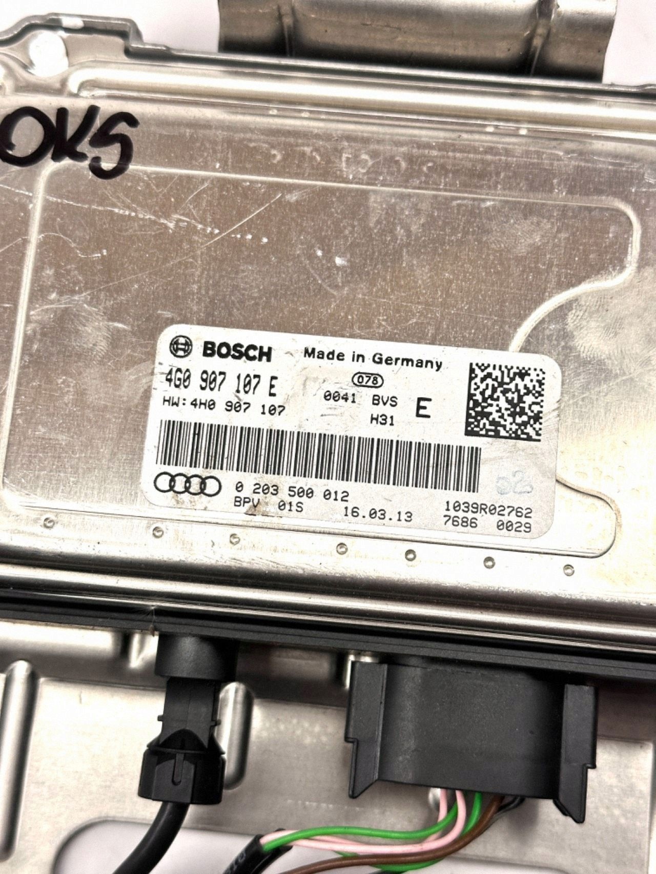 AUDI A6 S6 C7 4G module control unit bundle KAMERY PRZEDNIEJ windows 4G0907107E