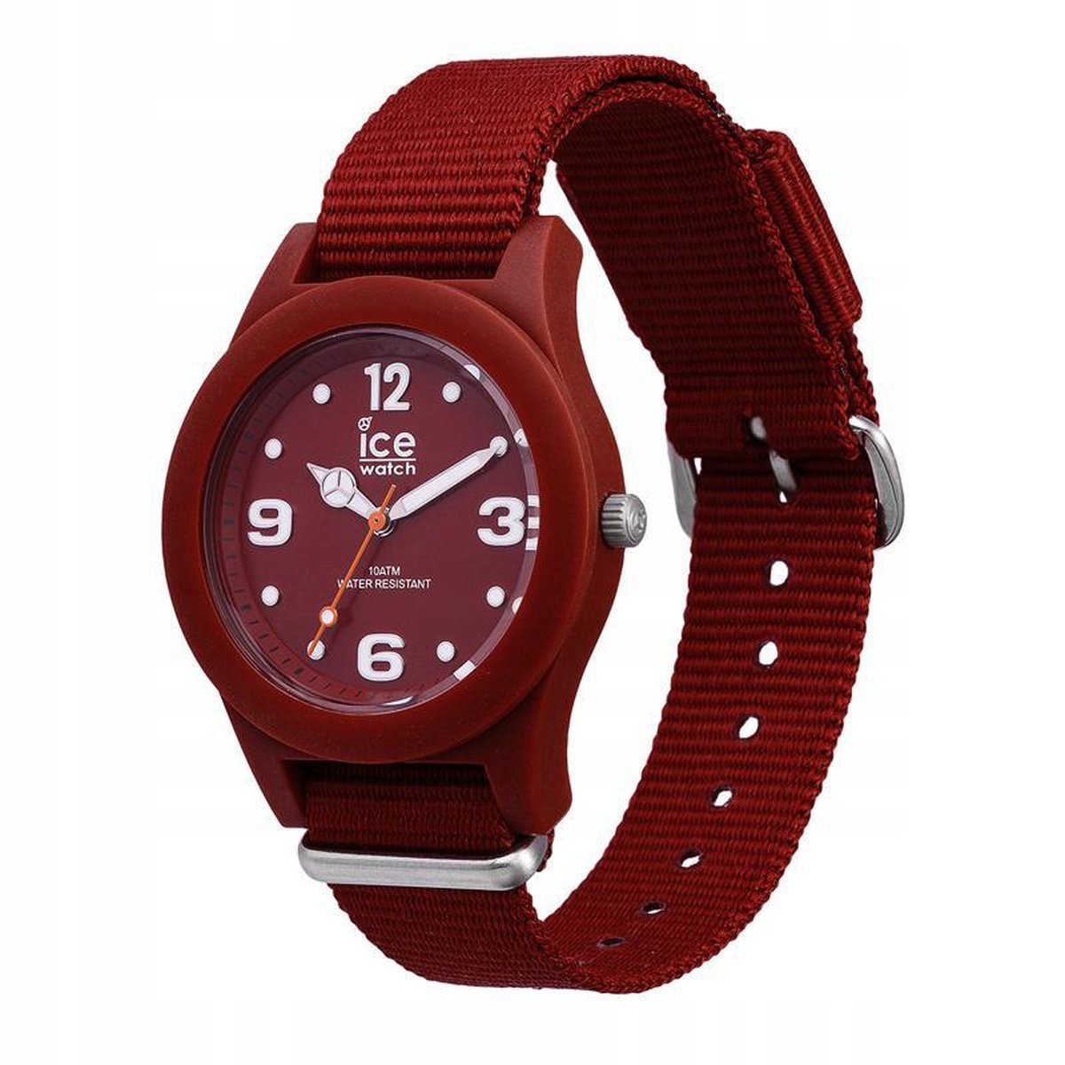 Dámské hodinky Ice Watch 016448 Ice Slim Nature Red S Řemínek Nato 100M