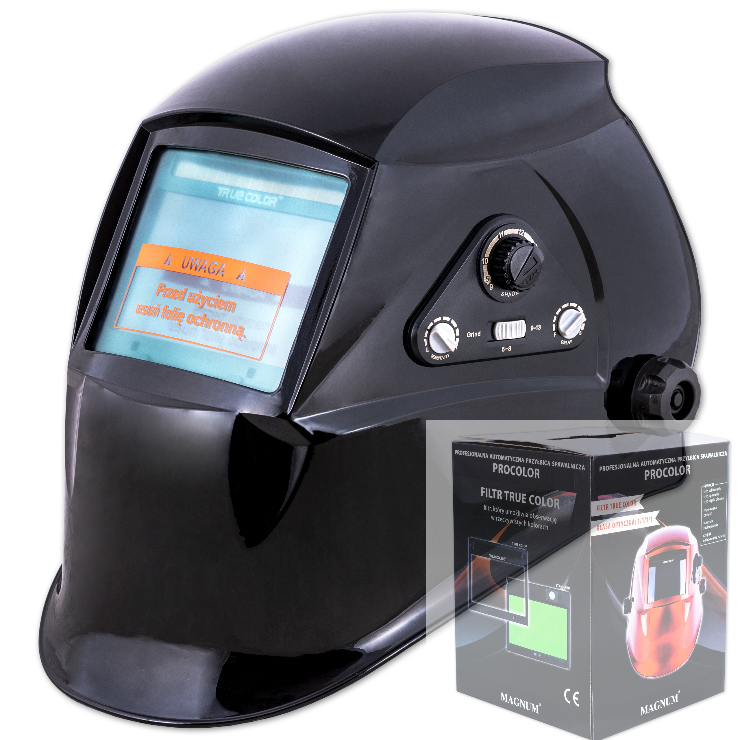 Сварочный шлем Auto PROCOLOR класс 1/1/1/1/