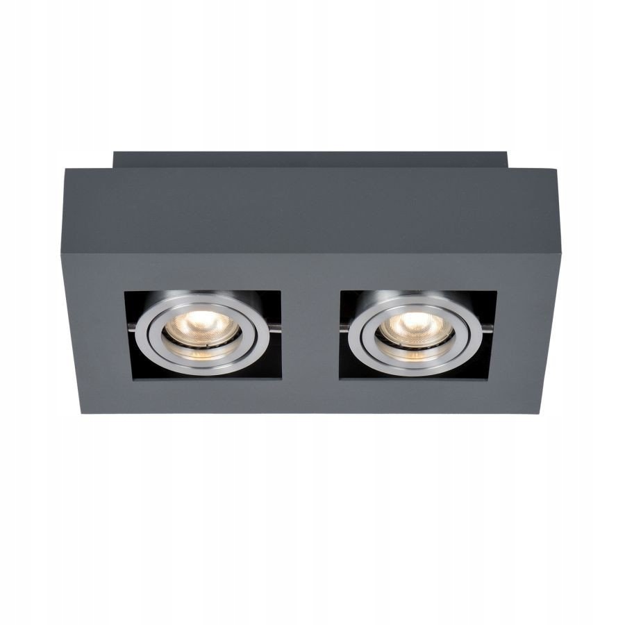 Stropná lampa Casemiro IT8002S2-BK/AL Italux
