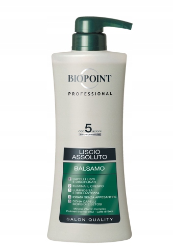 Biopoint Liscio Assoluto balzam na vyhladenie vlasov