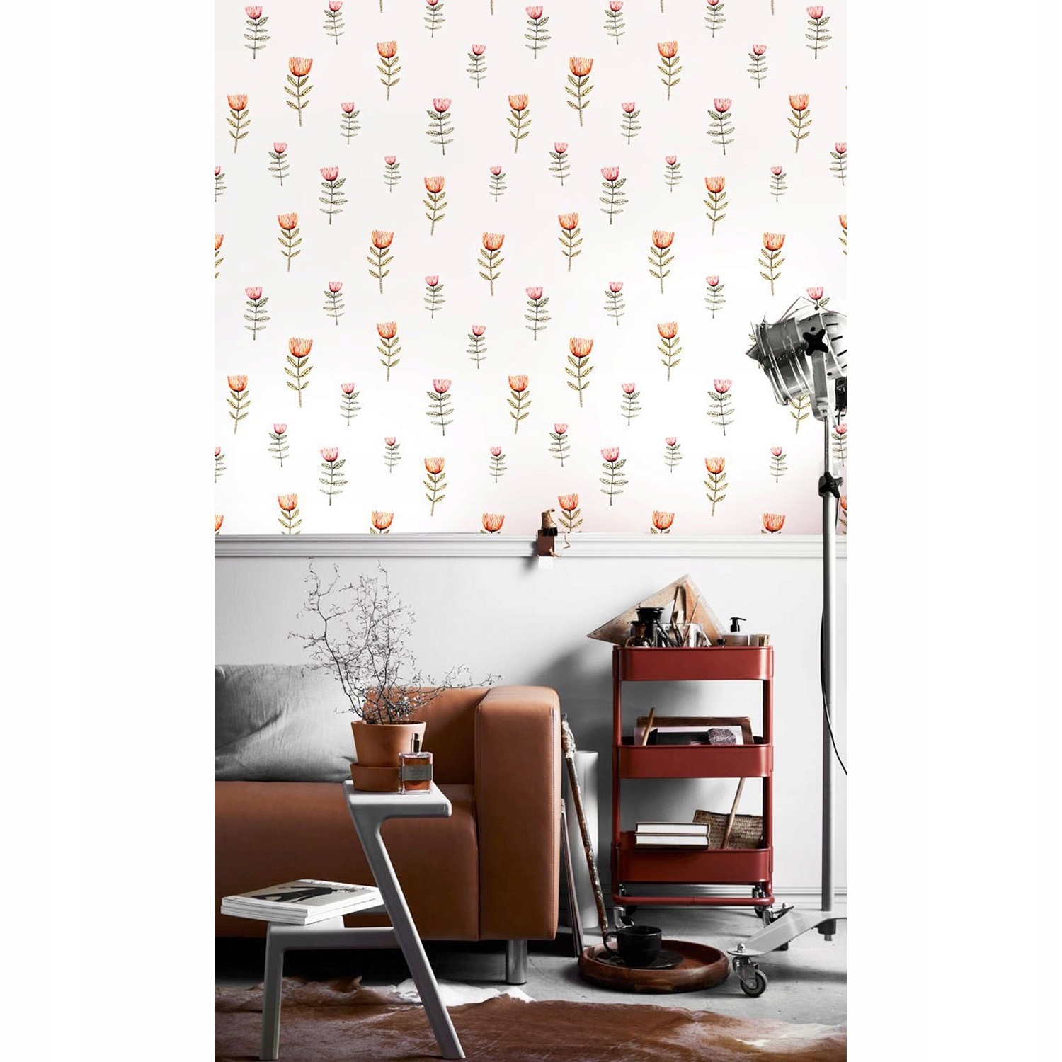 

Fototapeta flizelina Małe czerwone kwiaty 416x254