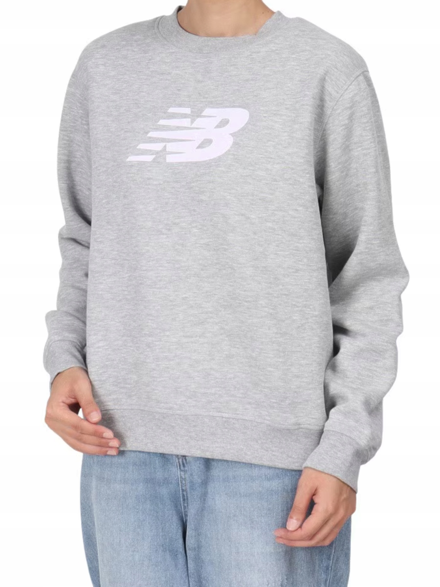 Mikina dámská New Balance WT43526AG teplá bavlněná sportovní klasická S