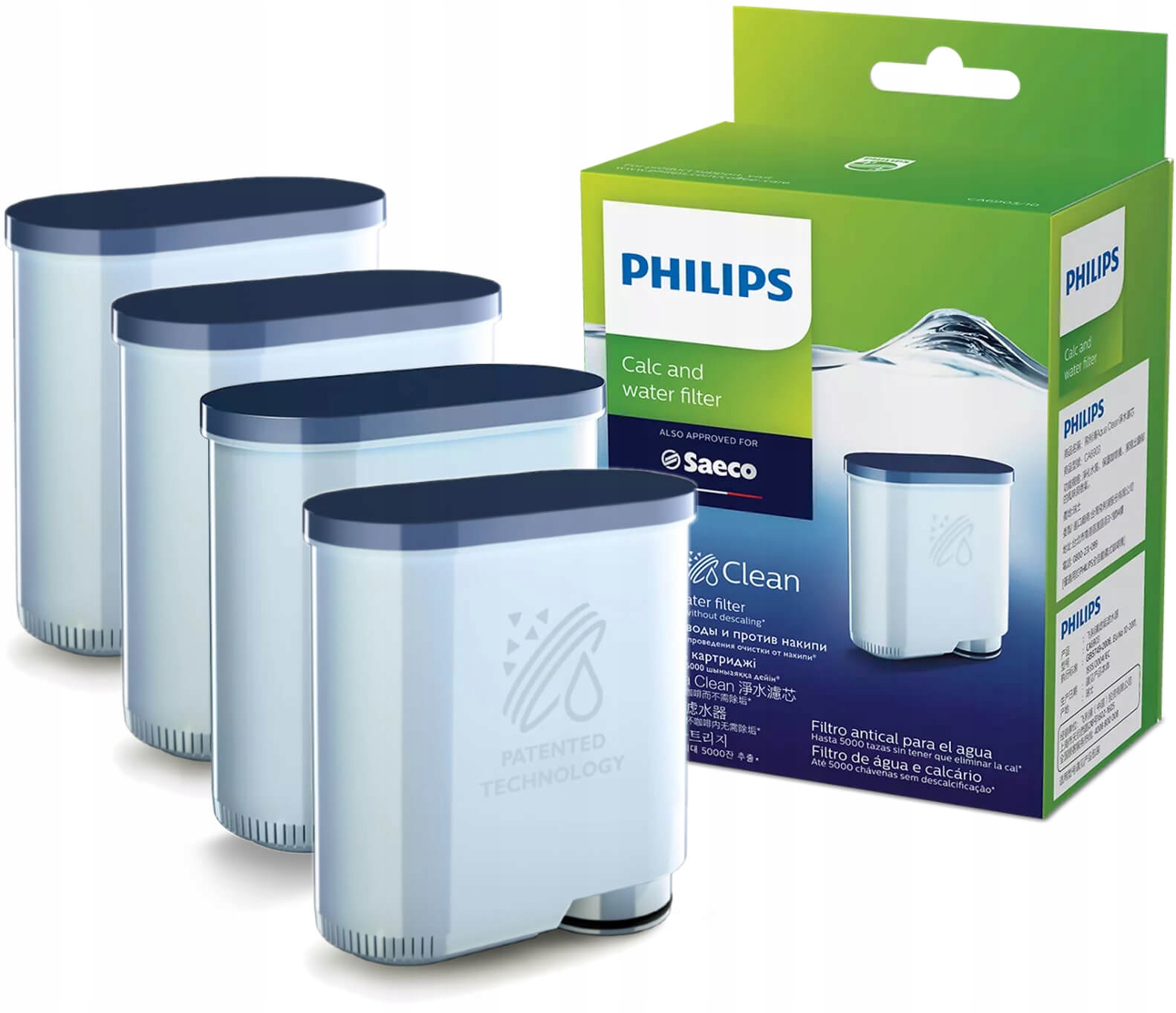 

4x Wkład filtrujący Philips CA6903/10
