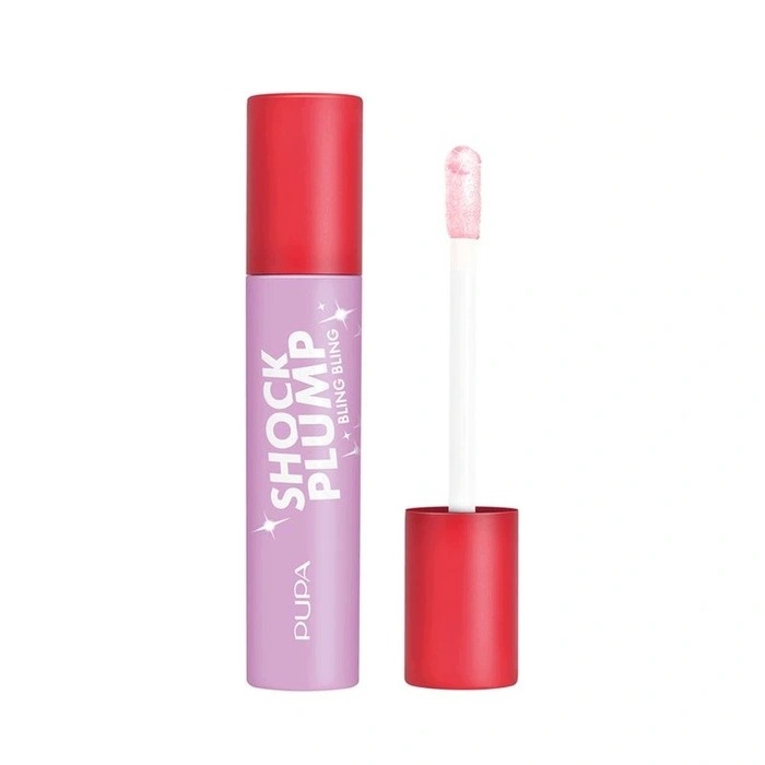 Pupa Milano Błyszczyk powiększający usta z drobinkami 013 Pink Tiara, 5ml