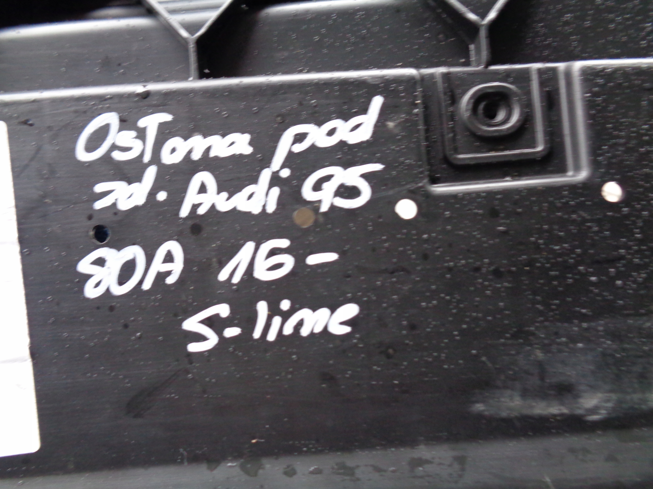 cover below front bumper AUDI Q5 80A 16- S-LINE
