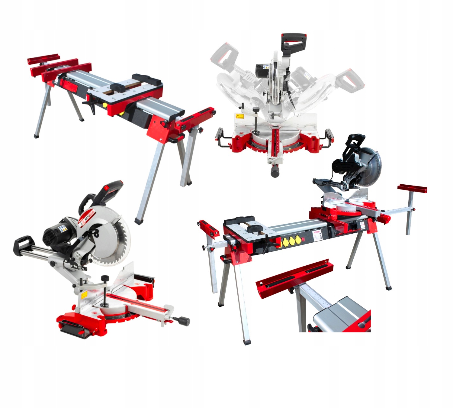 PIŁA UKOŚNICA Z POSUWEM KAP 305JL+STÓŁ USK2760