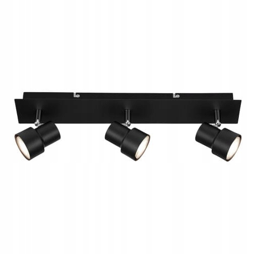 stropní svítidlo Led 3X4,9W Černá Nastavitelná Barva 3000K Obývací pokoj Ložnice