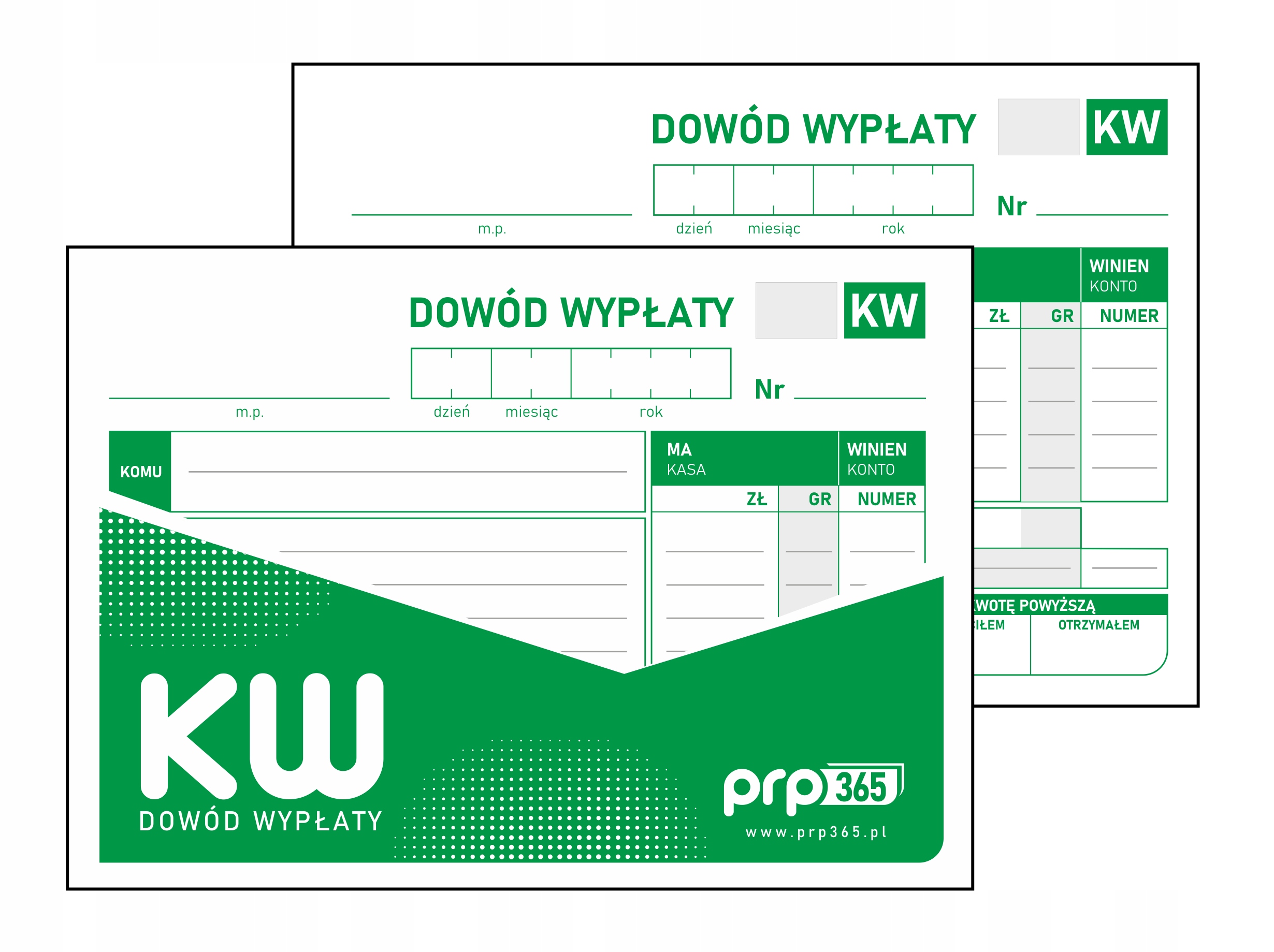 

Kw Dowód wypłaty A6 80 kartek (wielokopia)