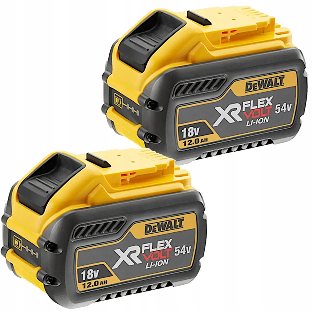 Zestaw Dwóch Akumulatorów 12,0Ah/18V 4,0Ah/54V Dewalt DCB548Y2
