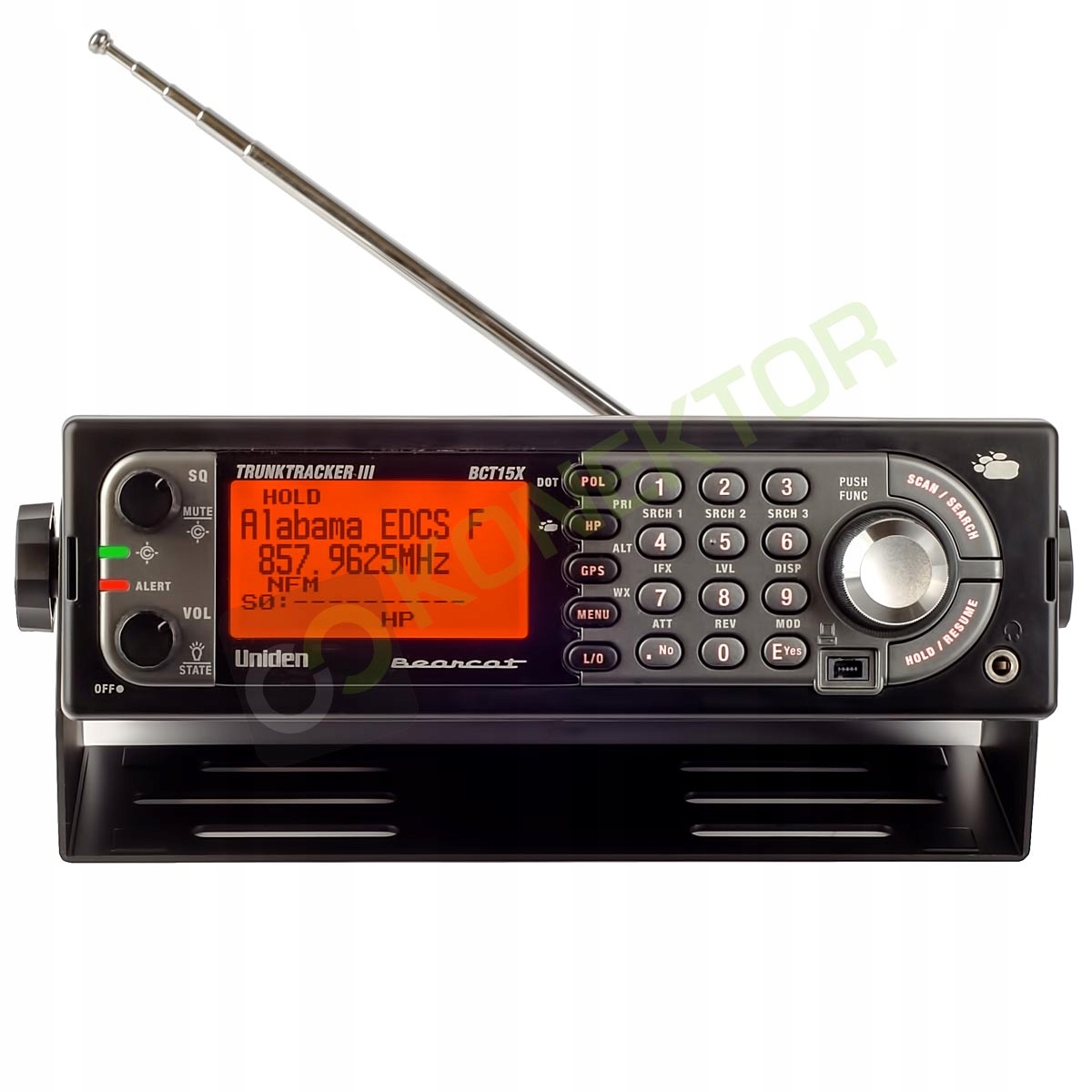 Skaner Uniden BCT15X 25-1300MHz Trunking odbiornik