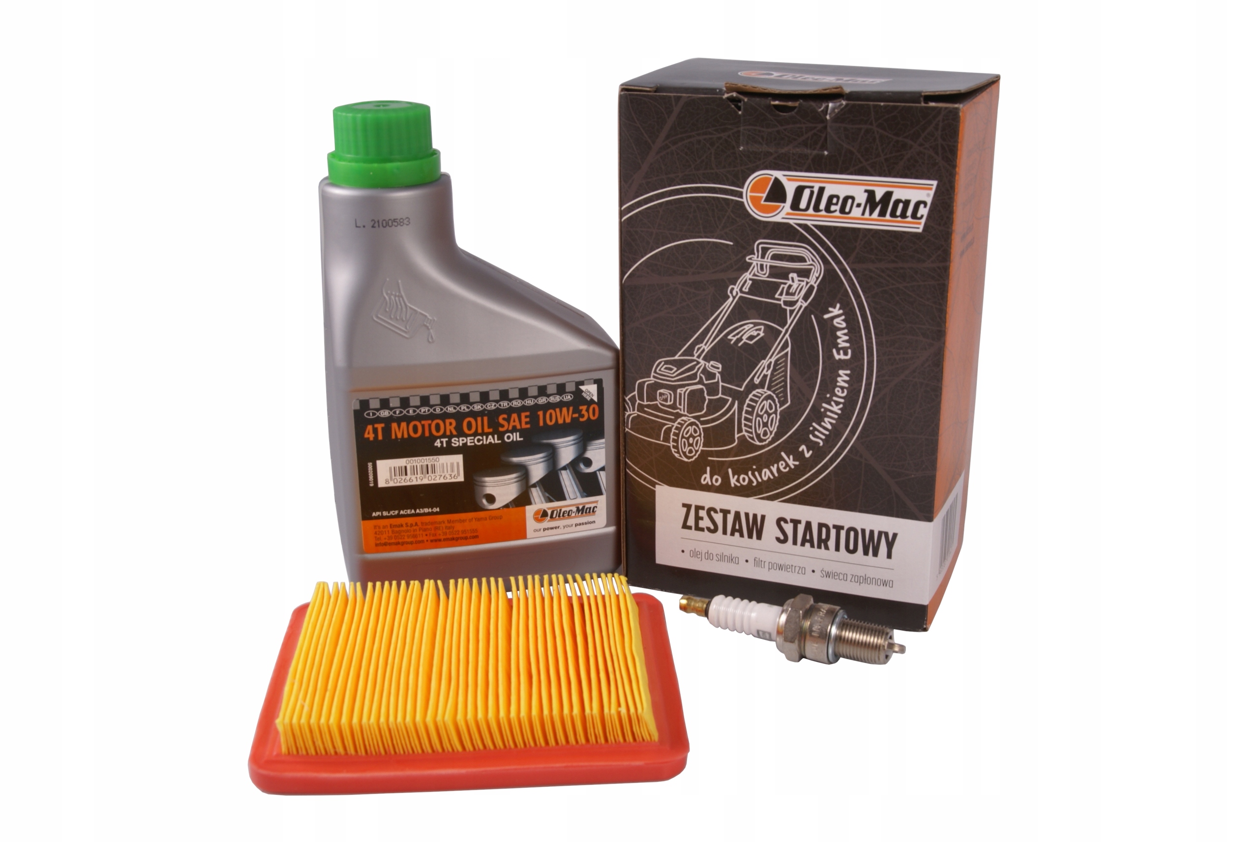 

Olej Filtr Świeca Oleo-mac Emak K650 K800 K805