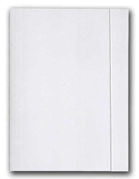 

Teczka z Gumką Kartonowa Biała A4 Barbara 10szt