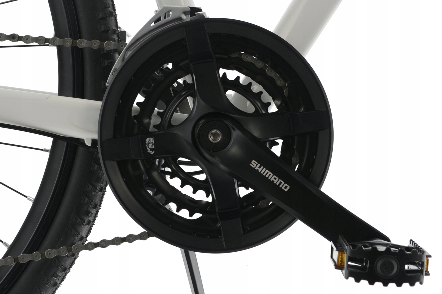 Rower Kands Crossowy 28 Crs 1200 r17' bia-róż ALIVIO HYDRAULIKA r25D Nowość