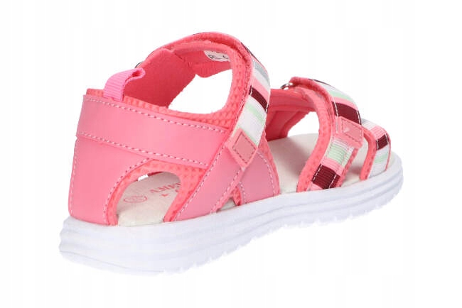 WYPRZEDAŻ LEKKIE KLAPKI SANDAŁY DZIECIĘCE NA RZEPY WKŁADKA SKÓRZANA FX 31 Płeć dziewczynki