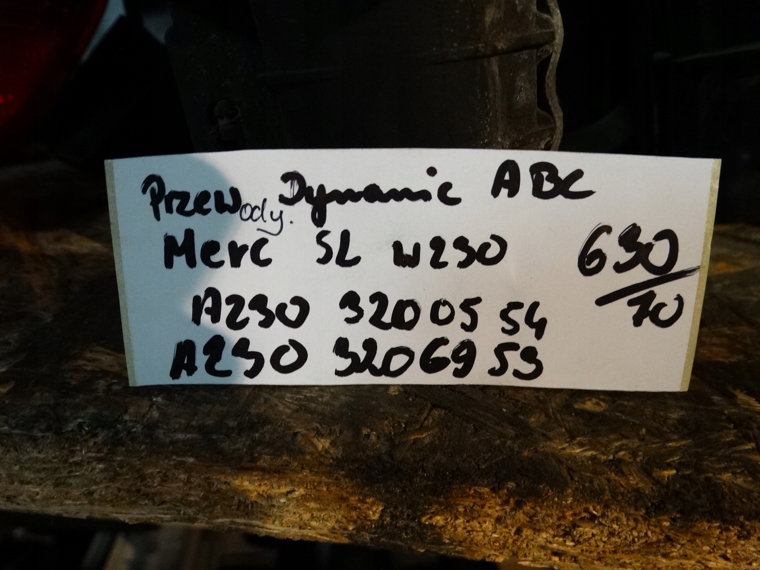 IDEALNE hadice DYNAMIC ABC MERCEDES SL W230 1