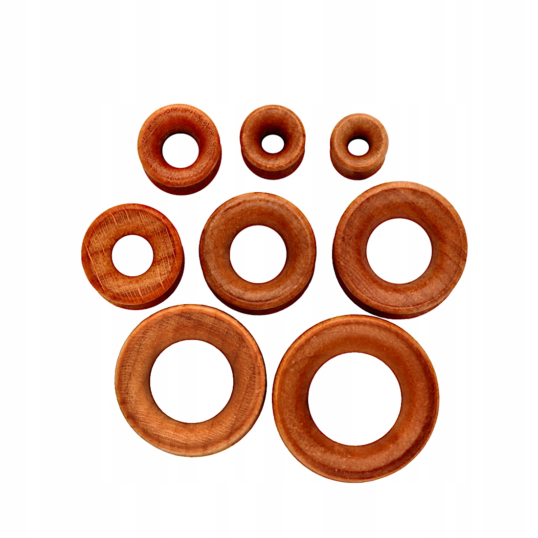 TUNEL PLUG DREWNIANY BAMBUSOWY 16 mm Kolekcja TUNELE I PLUGI