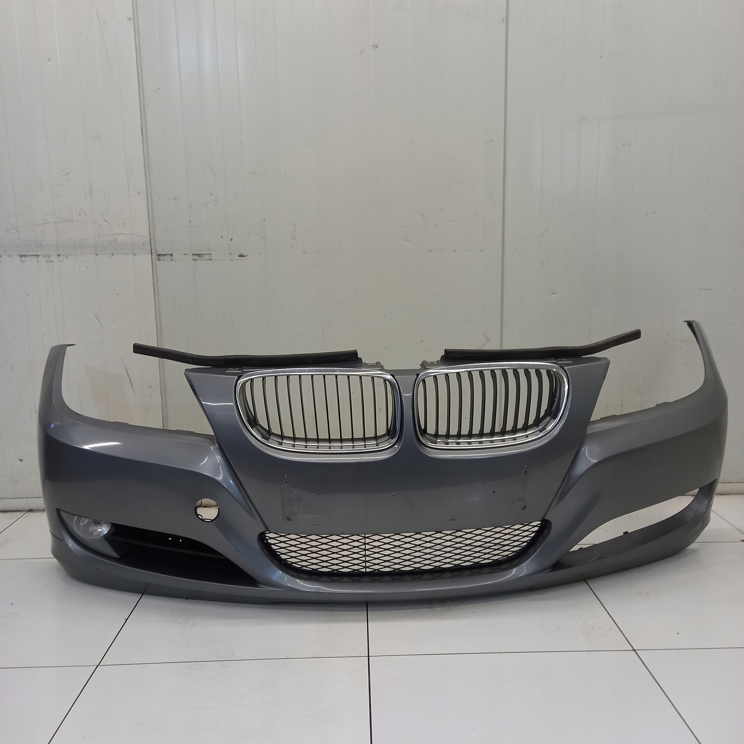 bumper front front LIFT BMW E90 SPACEGRAU METALIC 2010
