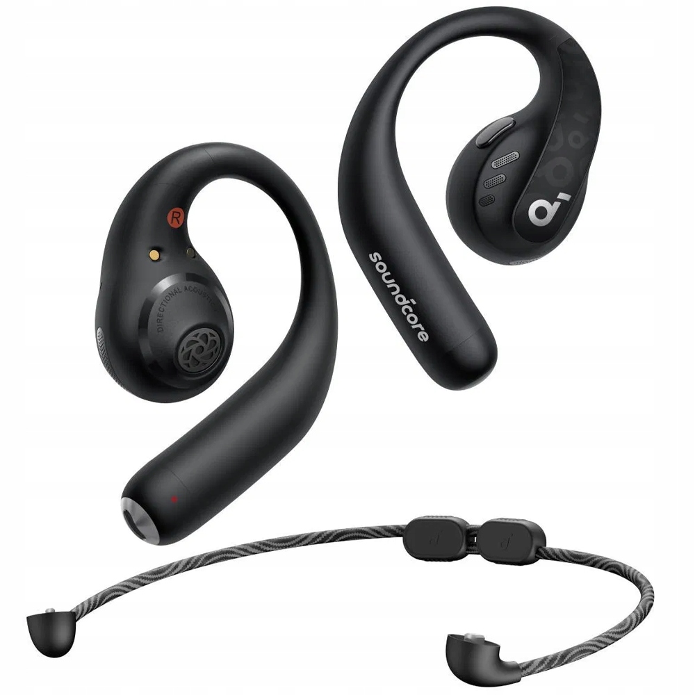 Bezdrôtové slúchadlá Anker Soundcore AeroFit Pro, čierna