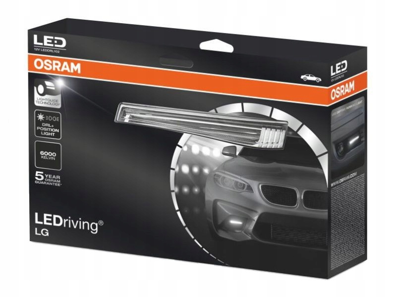 OSRAM СВЕТА К ЕЗДЫ ДНЕВНОЙ Drl102 - 6000k 5000h работы Вождение LG