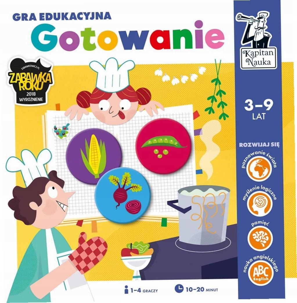 Kapitan Nauka. Gra edukacyjna. Gotowanie-Zdjęcie-0