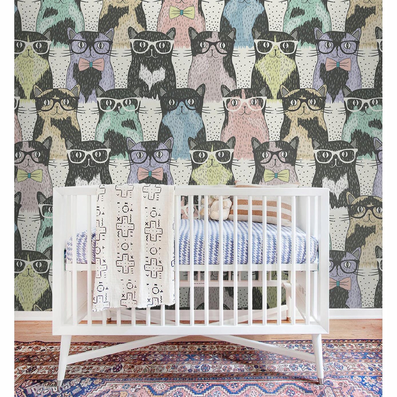 

Fototapeta flizelina Hipster słodkie koty 254x184