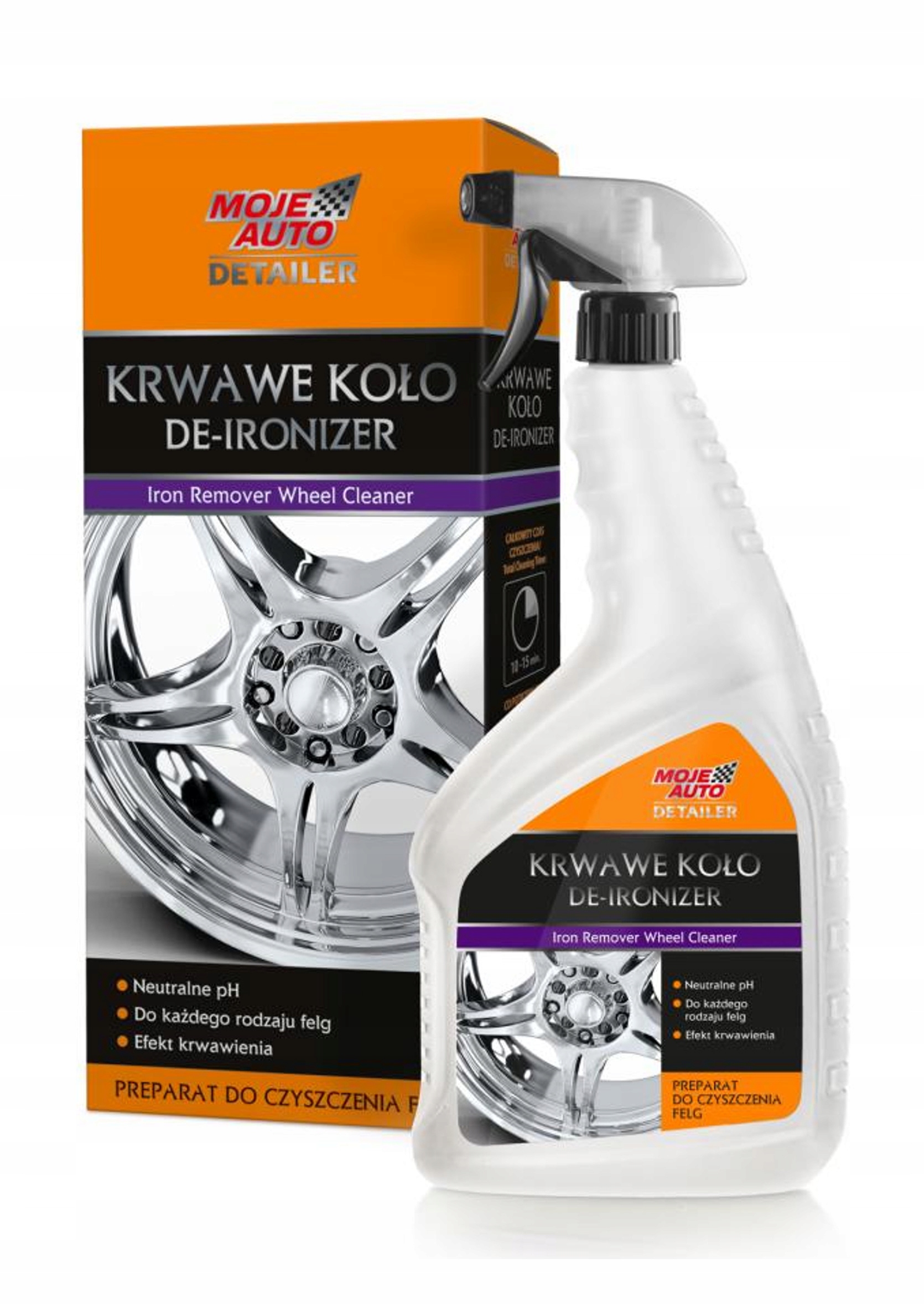 

Moje Auto Deironizer Krwawe Koło Do Mycia Felg