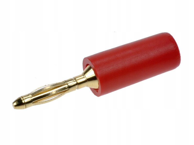

Wtyk bananowy 10A 2mm Amass