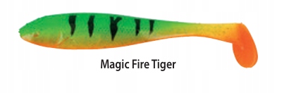 Guma Illex Magic Slim Shad 3 Magic Fire Tiger