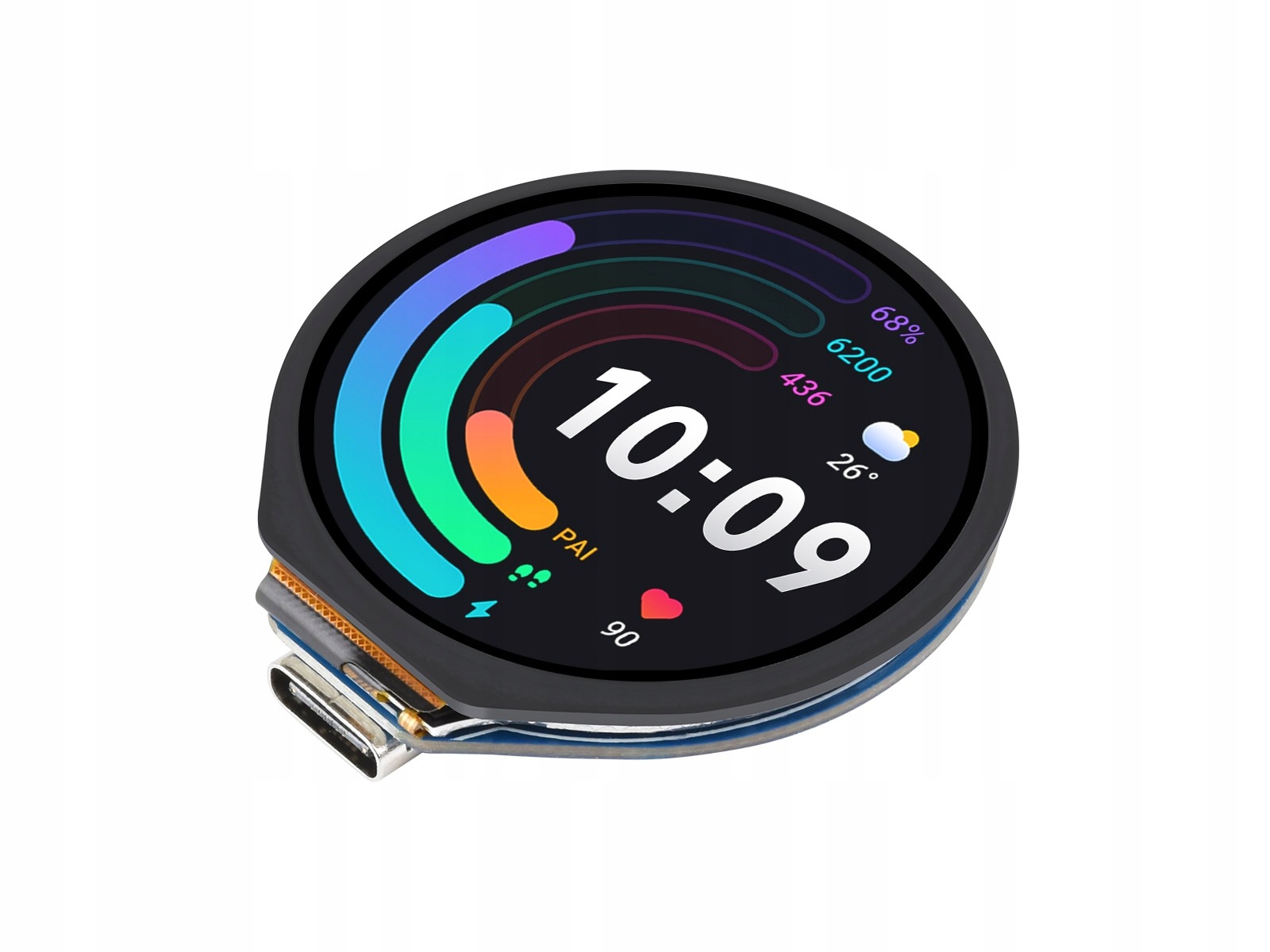 Wyświetlacz WaveShare RP2040-Touch-LCD-1.28