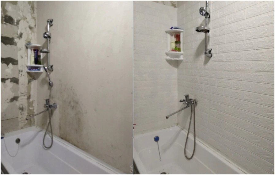 TAPETA 3D CEGŁA MIĘKKA PIANKA SAMOPRZYLEPNA MUR Długość 70 m