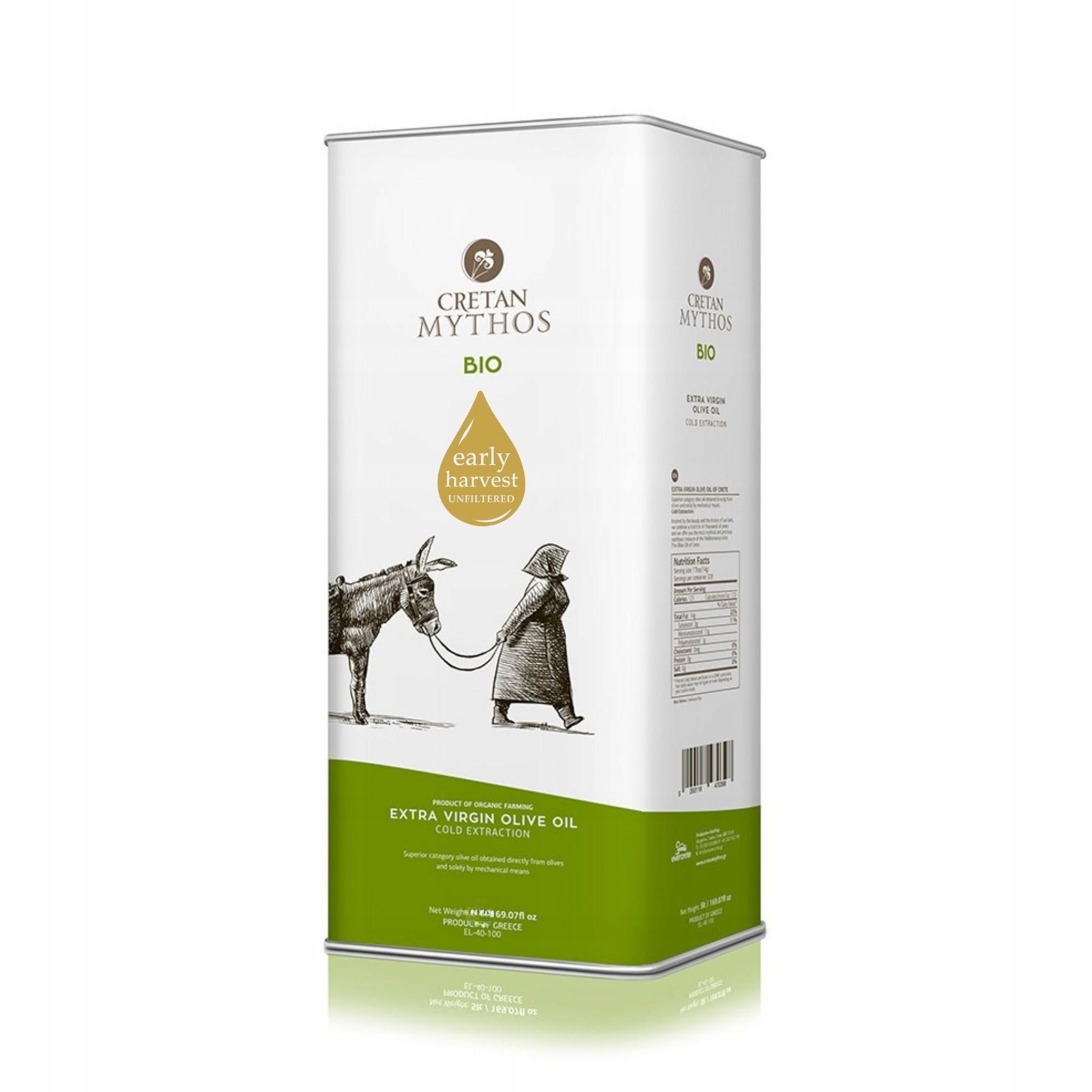Cretan Mythos olej rané sklizně extra panenský 3L Bio