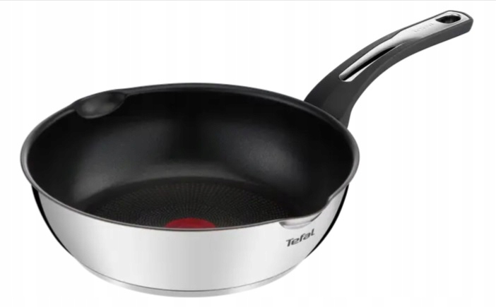 Tefal Emotion Wok pánev 26 cm Titanium 3X Thermo-Signal Indukce
