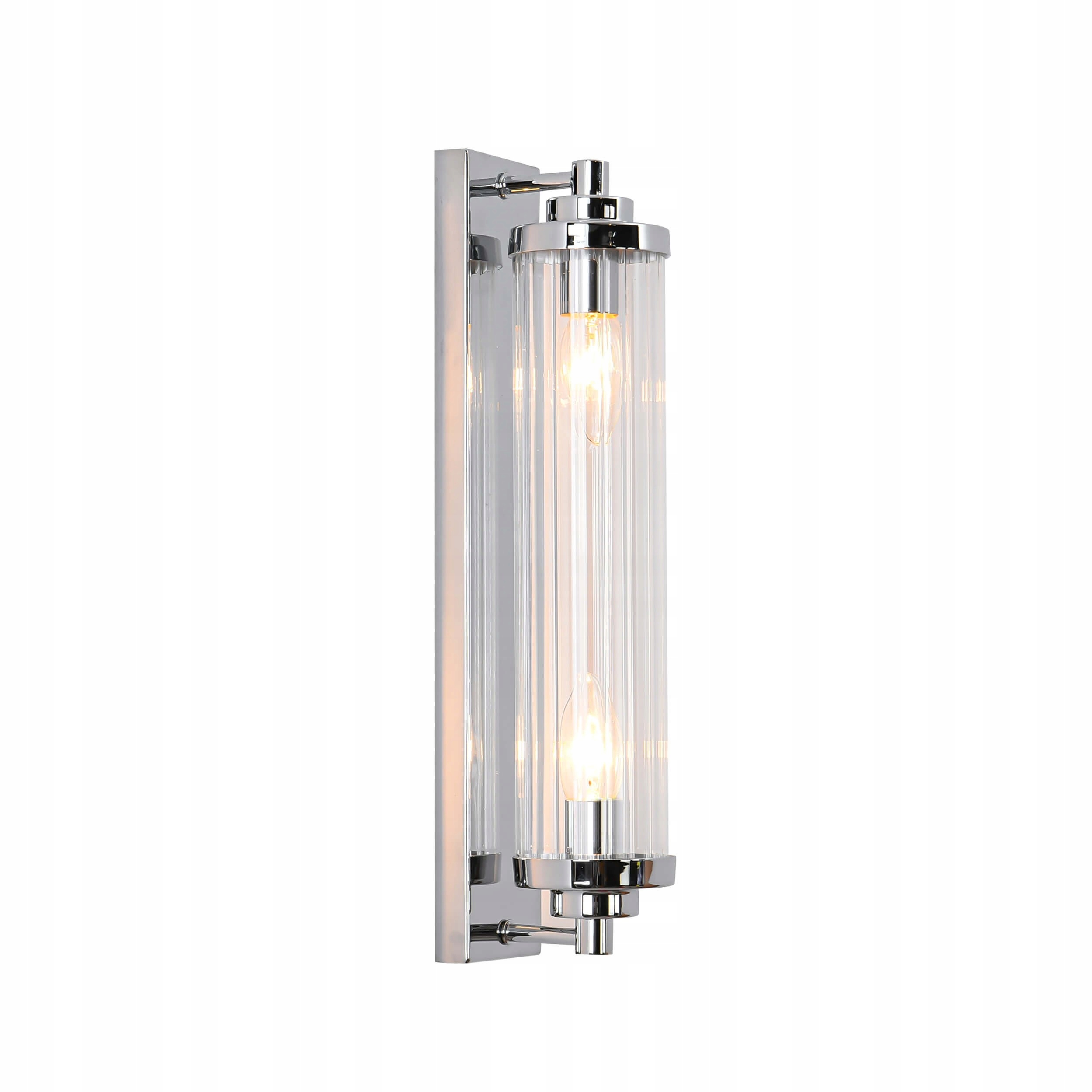 Dekoratívne nástenné svietidlo chróm podlhovasté vintage retro Light Prestige