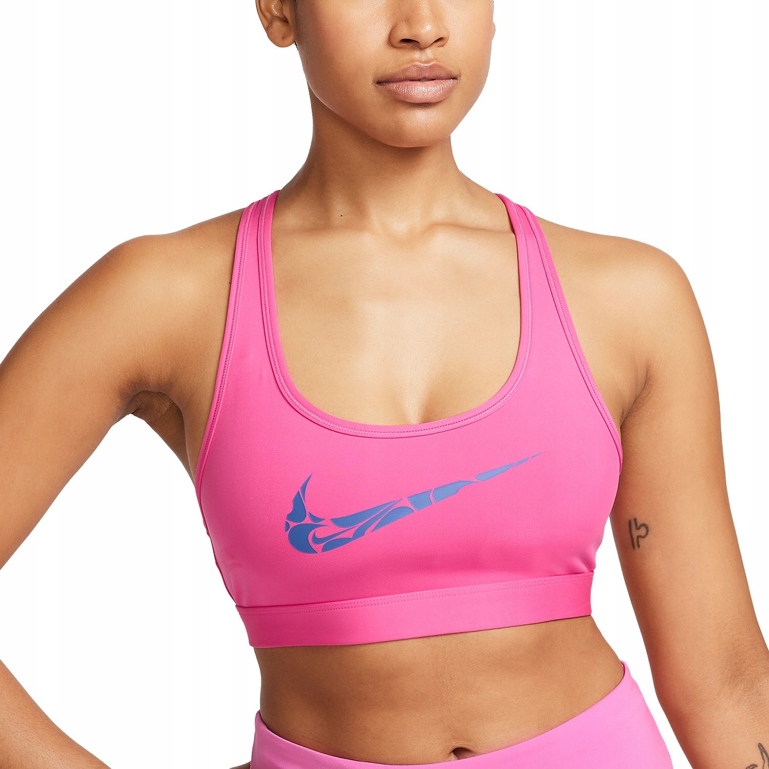Sportovní podprsenka Nike Swoosh FN2898-605 -vel. Xs