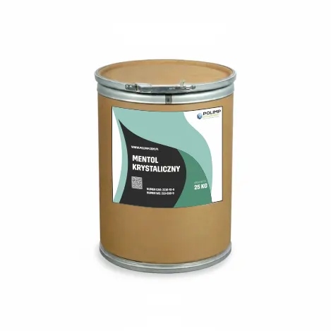 Mentol kryštalický menthol kryštáliky 100 % sauna aromaterapia Polimp 25kg