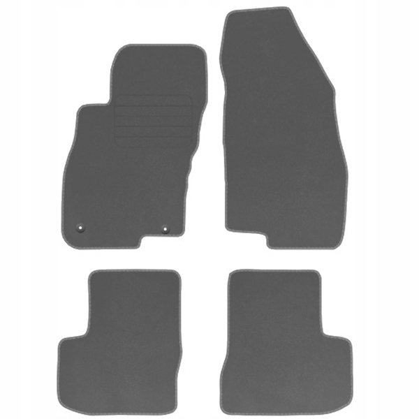 Fiat Grande Punto 05-12 Koberečky velur Std Šedé