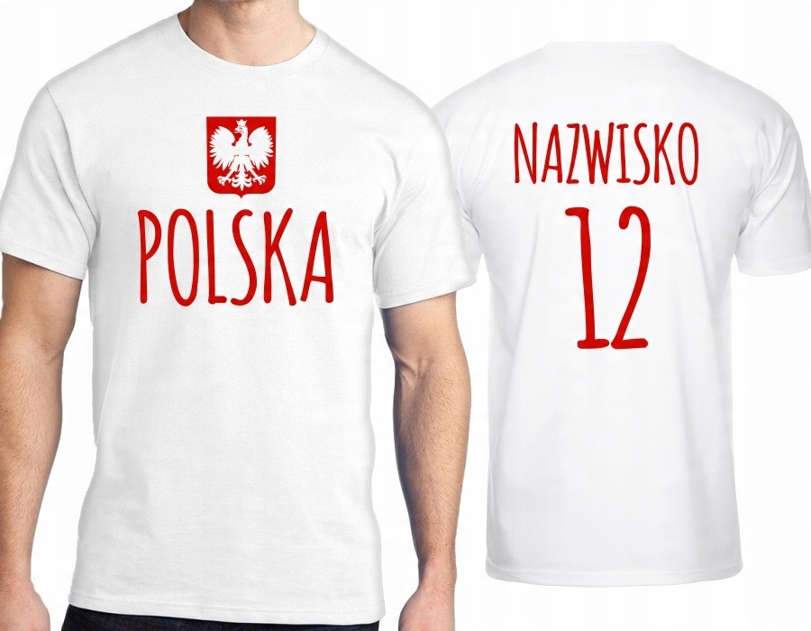 

Koszulka Kibica Reprezentacji Polski Nazwisko Nr