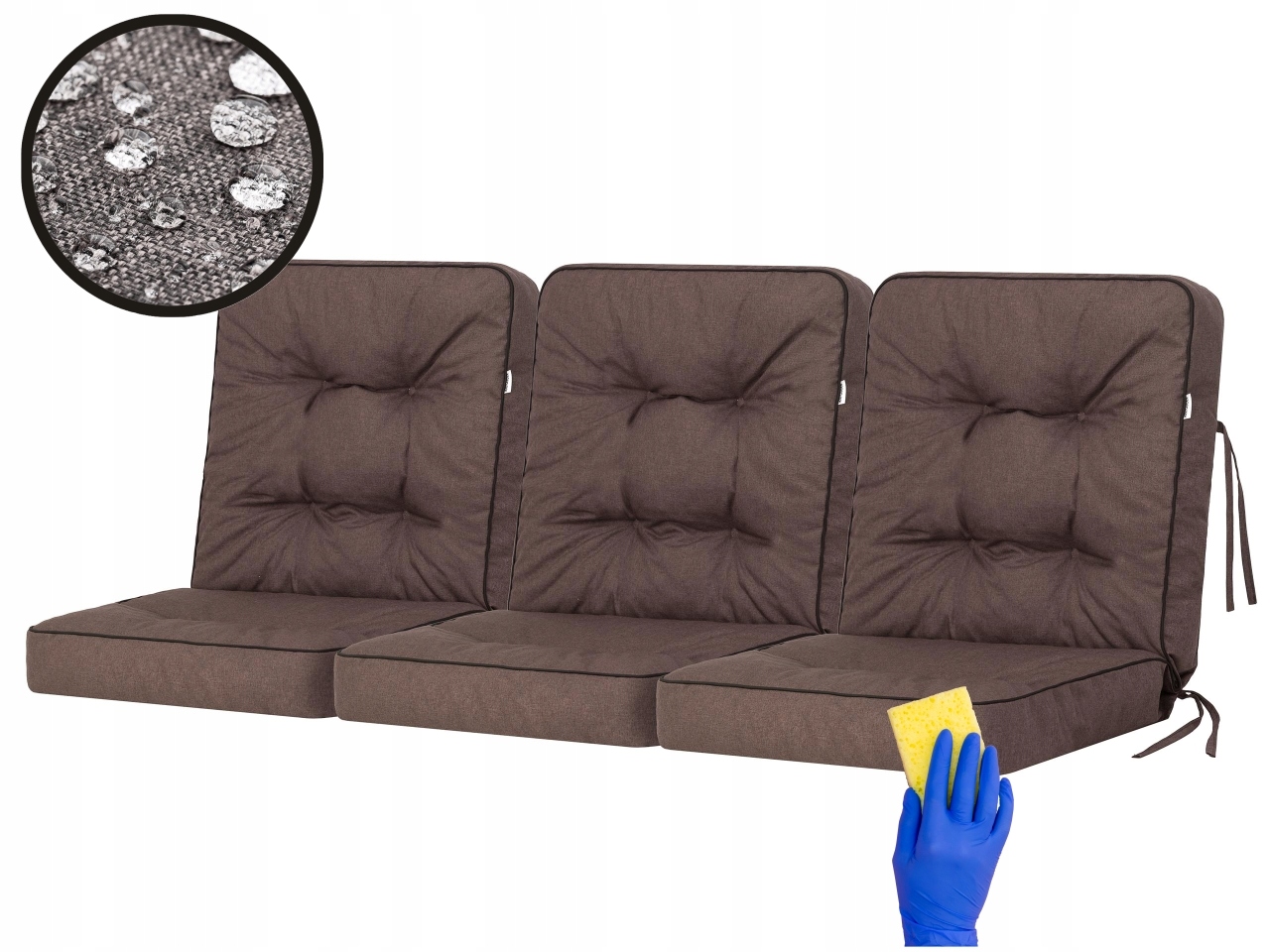 

Poduszki na Huśtawkę, Ławkę Ogrodową 150 cm 3 szt.