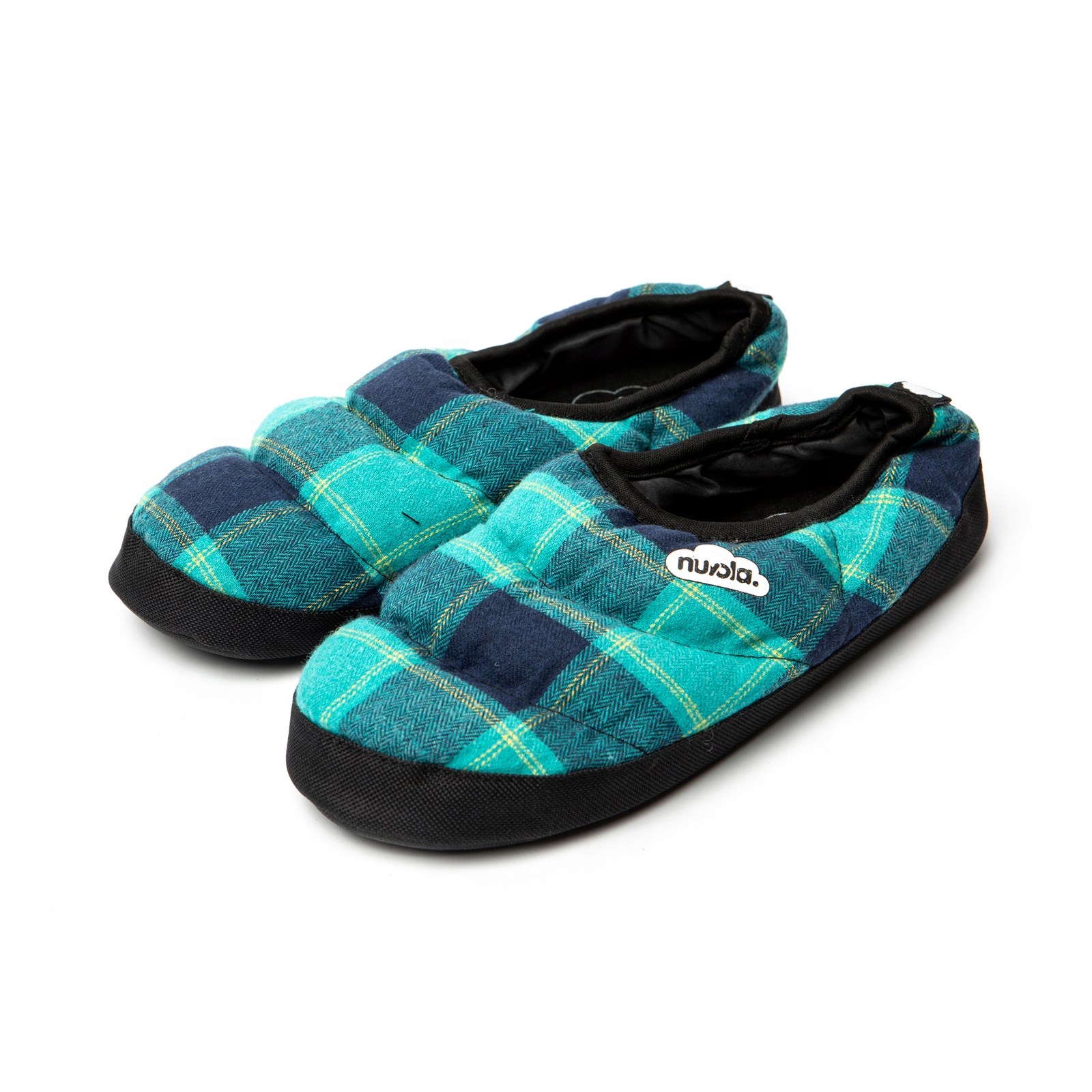 Pantofle s sandále Nuvola Classic Scotland Turquoise/Blue 34-35