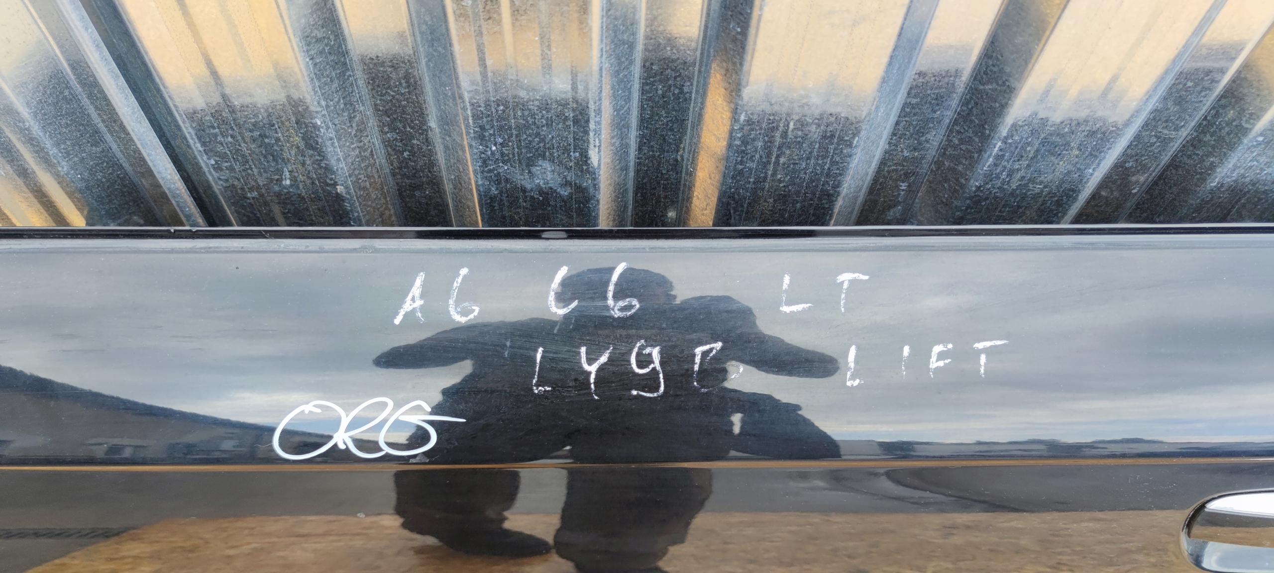 TÜR LINKS HECK AUDI A6 C6 LY9B SEDAN AVANT ORG !!!