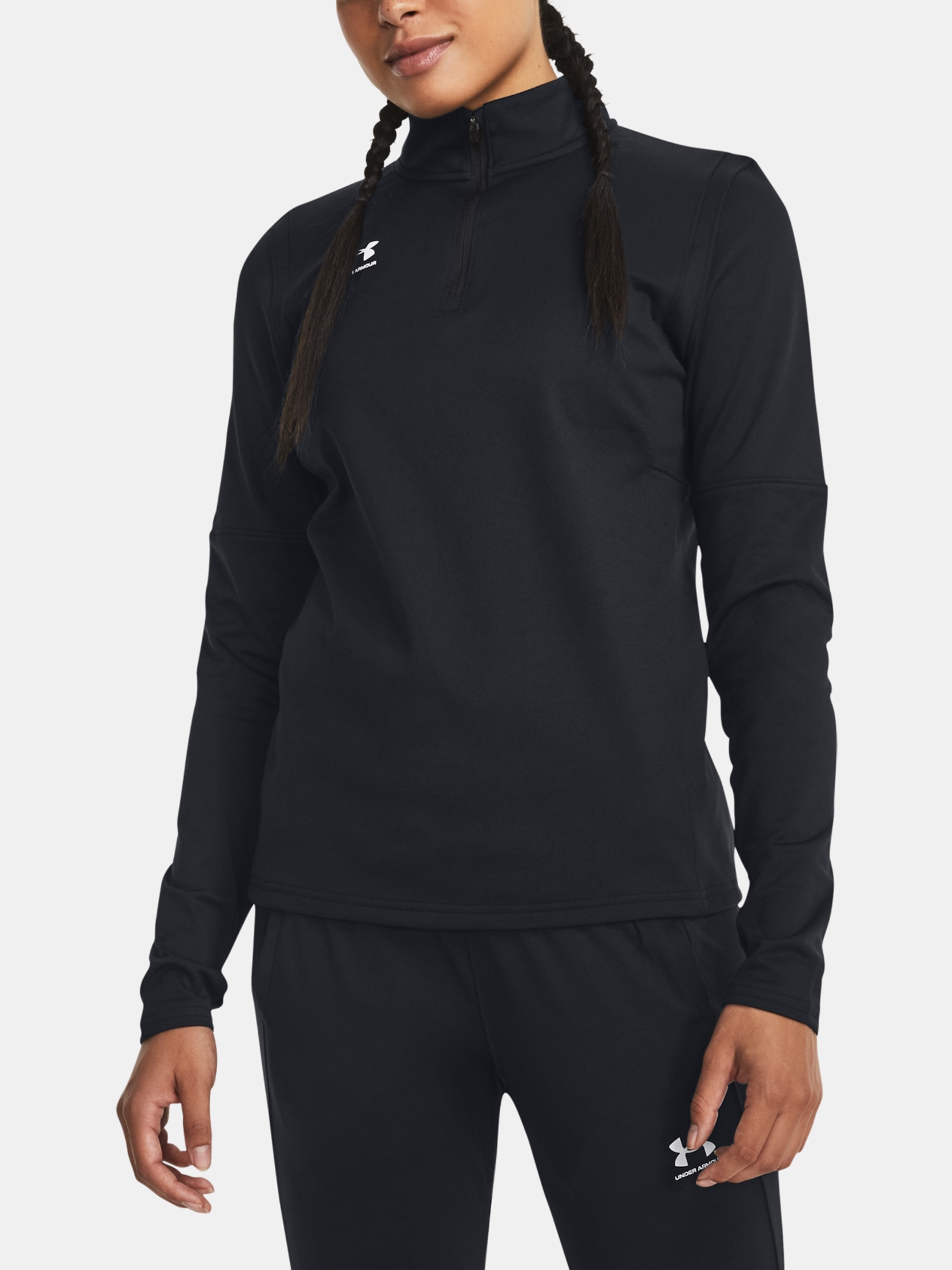 Under Armour Tričko Ua Ws Ch. Midlayer-BLK černá