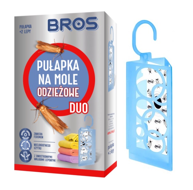 

Bros pułapka lep na mole ubraniowe Duo 2 wkłady