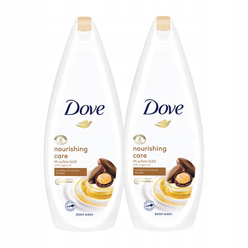 Promocja Dove Nourishing Care żel pod prysznic 2 x 750 ml wyprzedaż przecena