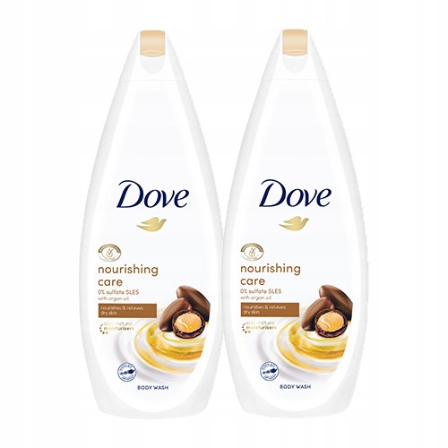 

Dove Nourishing Care żel pod prysznic 2 x 750 ml