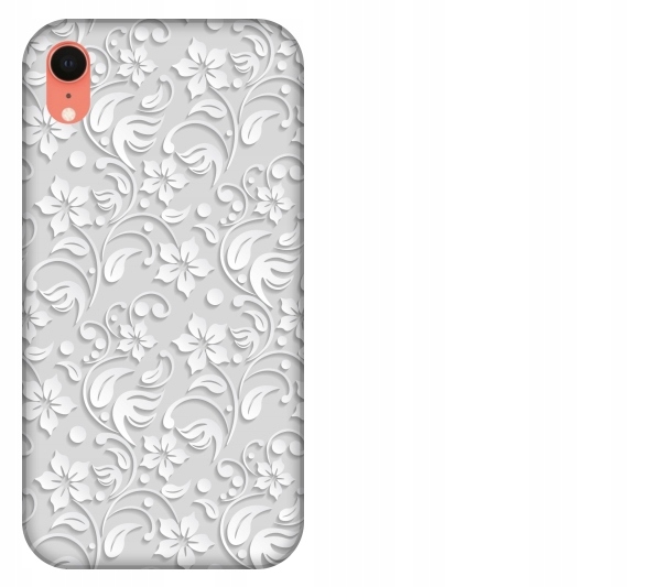 

Etui pokrowiec iPhone Xr Floral kwiaty liscie