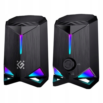 Głośniki Defender GRAVITY 2.0 6W USB podświetlenie LED RGB