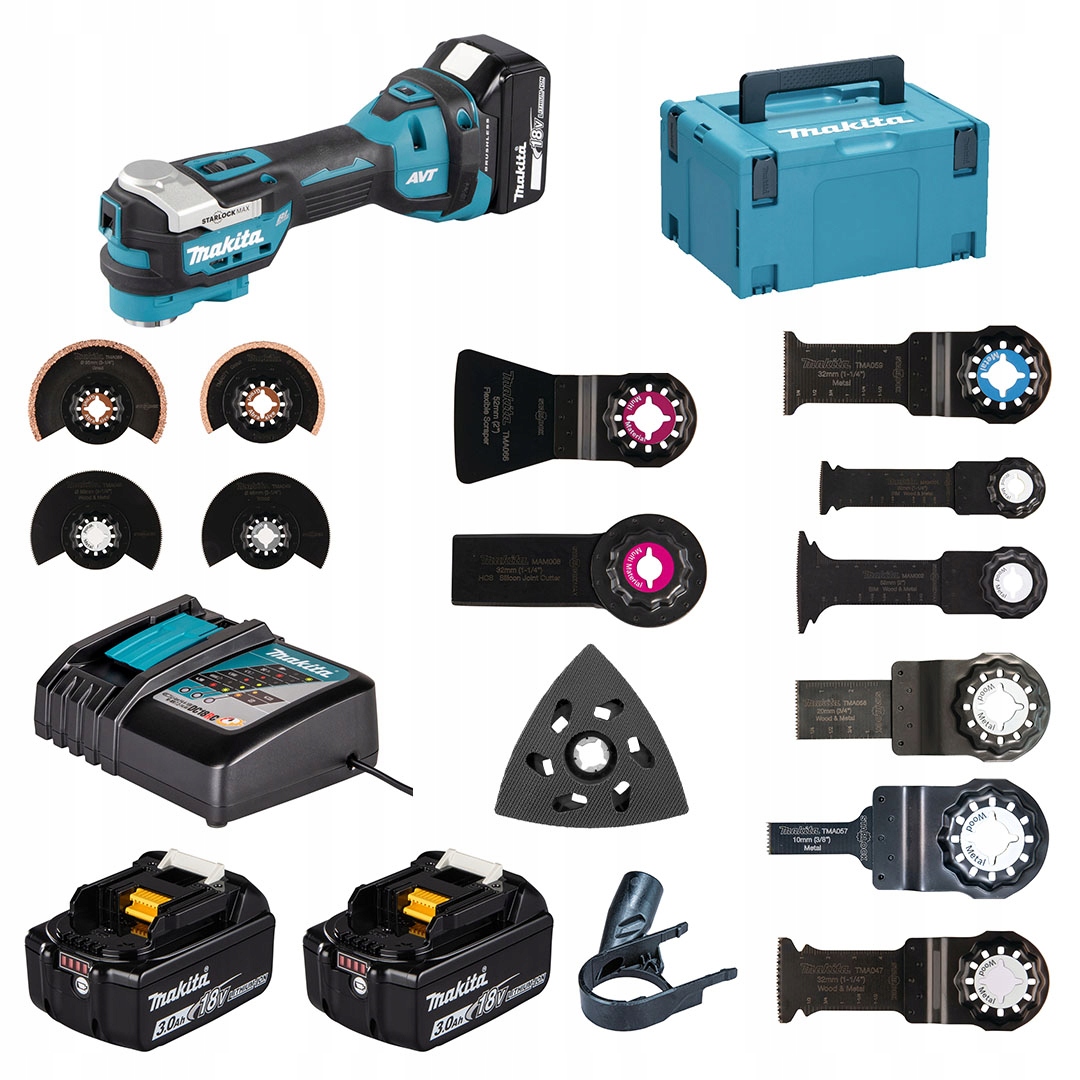 Multifunkční nářadí 18V 2x3Ah Makita DTM52RFJX2